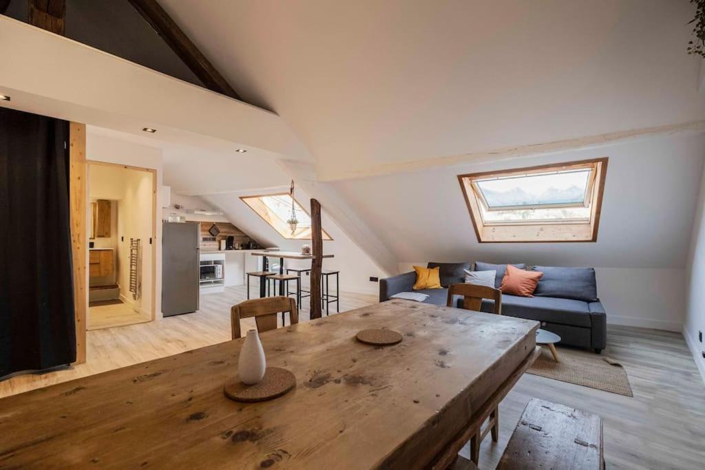 Ferienwohnung Cocon Sous Les Toits Albertville Exterior foto