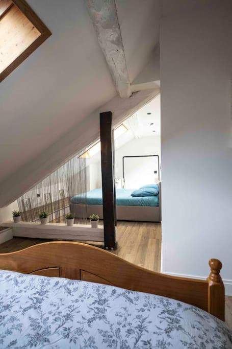 Ferienwohnung Cocon Sous Les Toits Albertville Exterior foto